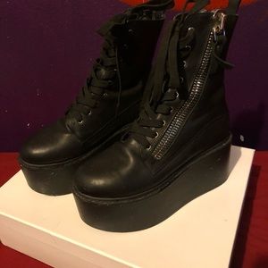 UNIF Trench High Boot